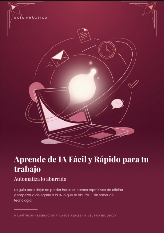 Inteligencia Artificial de CERO para tu trabajo